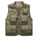 ready to ship fast supply mens hooded cargo vests 